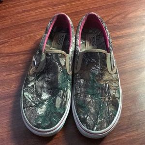 Bobs camouflage print shoes